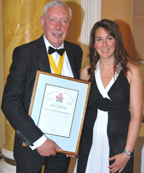 Shareen Doak at livery guild awards